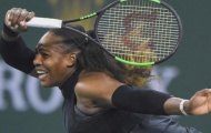 Video Serena Williams 'gieo sầu' cho đóa hồng Trung Á ở Indian Wells