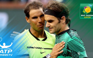 Video Federer 'hủy diệt' Nadal ở Indian Wells 2017