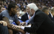 HLV Spurs trực tiếp cầu Kawhi Leonard cứu Spurs