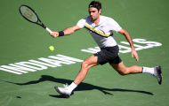 Giao bóng 'thần sầu', Federer giành vé vào tứ kết Indian Wells