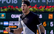Video Raonic, Del Potro giành vé vào bán kết Indian Wells
