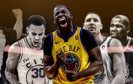 Draymond Green nguyện “gánh team” để Curry, Thompson và Durant tập trung dưỡng thương