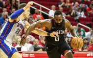 Detroit 96-100 Houston: James Harden thức tỉnh trong hiệp phụ
