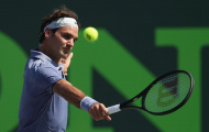 Video tình huống phản xạ thần thánh của Federer ở Miami Open 2014