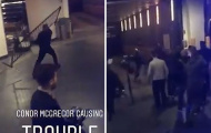 Bị tước đai, McGregor làm loạn khiến võ sĩ UFC bị thương