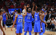 Westbrook có Triple – Double, OKC Thunder đặt một chân vào Playoffs