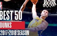 Video top 50 pha úp rổ ấn tượng nhất NBA Regular Season 2018