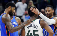 Paul George cùng Westbrook tái hiện song sát, OKC ngược dòng kỳ vĩ trước Utah Jazz