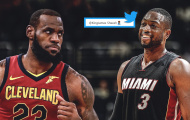 Dwyane Wade ngã mũ với màn trình diễn của King James