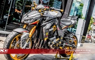 Kawasaki Z100 ‘xăm trổ’ ấn tượng qua lớp tem titan Maya