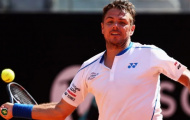 Video Wawrinka gục ngã ngay trận ra quân Rome Masters