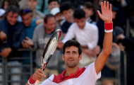 Thắng dễ tay vợt ngoài top 70 ATP, Djokovic nối bước Nadal vào vòng 3 Rome Masters