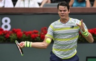 XÁC NHẬN: 'Máy giao bóng' Raonic lỡ hẹn với Roland Garros