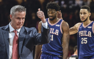 HLV Brett Brown ký hợp đồng mới, sẵn sàng đưa Philadelphia 76ers lên đỉnh