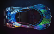 Khi siêu phẩm triệu đô Pagani Zonda S qua tay họa sĩ trừu tượng