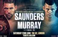 Đại chiến Billy Joe Saunders - Martin Murray chính thức bị hủy bỏ