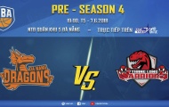 Preseason 2018 – Thanglong Warriors vs Danang Dragons: Hai nhà vô địch chạm mặt