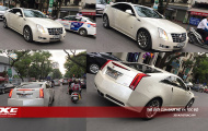 Chạm mặt hàng hiếm Cadillac CTS Coupe Quảng Bình trên đường phố thủ đô
