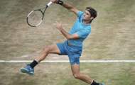 Thắng hú vía, Federer giành vé vào tứ kết Halle Open