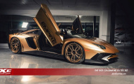 Chiêm ngưỡng siêu xe Lamborghini Aventador SV Roadster vàng đồng đặc biệt
