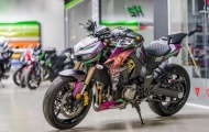 Chạm mặt ‘Gã hề’ Kawasaki Z1000 Joker của biker Việt