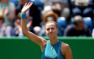 Vì Wimbledon, Kvitova đành lòng từ bỏ cuộc chơi ở vòng 3 Eastbourne