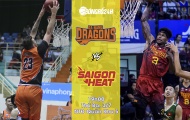 Danang Dragons vs Saigon Heat (3/7): Cuộc chiến cho ngôi vị đầu bảng