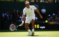 Diện trang phục mới, Federer có chiến thắng dễ tại vòng 1 Wimbledon