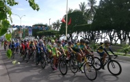 Khai mạc xe đạp nữ Cúp truyền hình An Giang: Áo xanh đầu tiên thuộc về khách mời Thái Lan