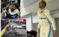 Thắng dễ ở Singapore, Hamilton tạo khoảng cách 40 điểm với Vettel