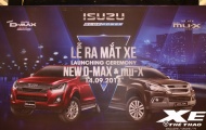 Isuzu Việt Nam ra mắt mu-X và D-MAX 2018 nâng cấp, động cơ Blue Power mới