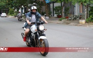 Võ sĩ Victor Georgsen ‘cực ngầu’ bên mô tô Honda CB400