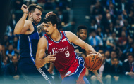 Chùm ảnh: Chiến thắng ấn tượng của Philadelphia 76ers trên đất Thượng Hải