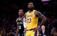 Lakers lần thứ 2 'nhận trái đắng' trước Spurs chỉ trong chưa đầy 1 tuần
