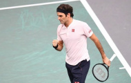 Thắng trận đầu tiên sau ba năm tại Paris Masters, Federer vào tứ kết