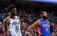 Tiếp tục 'xỏ mũi' Andre Drummond,  Joel Embiid 'không thể cản phá' giúp Philadelphia 76ers hạ gục Detroit Pistons dễ dàng 