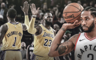 Kawhi Leonard không thể ra sân trong trận làm khách tại sân nhà Los Angeles Lakers