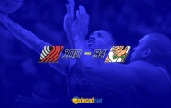 Giữ chân thành công Boston Celtics, Portland Trail Blazers vươn lên vị trí thứ 2 bảng xếp hạng miền Tây