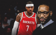 Cựu cầu thủ Houston Rockets khuyên Carmelo Anthony nên giải nghệ