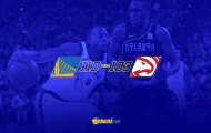 Warriors dễ dàng đánh bại Atlanta Hawks mặc cho đội hình chắp vá