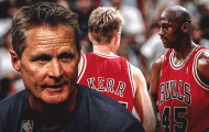 Nhìn hình ảnh hai học trò cãi nhau, Steve Kerr nhớ lại thời còn đá đít huyền thoại Michael Jordan