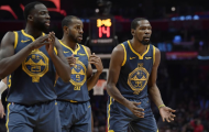 Warriors tiếp tục lún sâu khi thiếu vắng 'vị thần sức mạnh' Stephen Curry