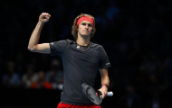 Đánh bại Isner, Zverev hẹn gặp Federer tại bán kết ATP Finals