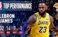 Video King James tỏa sáng trong ngày trở lại Cleveland