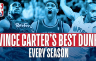 Video những pha dunk đỉnh nhất trong sự nghiệp của Vince Carter