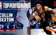 Video Collin Sexton bùng nổ giúp Cavs giành chiến thắng thứ 2 liên tiếp