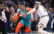 Westbrook đang cày chỉ số hăng thì 'tịt ngòi', Thunder chấp nhận thất bại ngay trên sân nhà