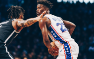 Cùng vị trí, cùng thời điểm. Jimmy Butler lại một lần nữa cứu rỗi 76ers