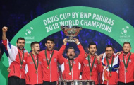 Djokovic chúc mừng chiến tích của Croatia ở Davis Cup