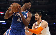 Knicks tới làm khách trên sân 76ers để rồi bị Joel Embidd 'dần nhừ tử'